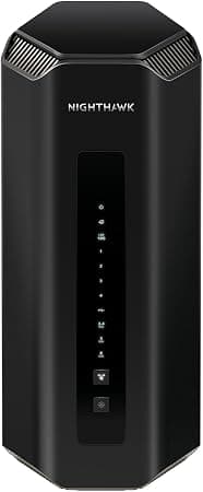 NETGEAR Nighthawk Tri-Band WiFi 7 Router (RS700S) Gaming Router with 10GB Port - BE19000 Wireless Speed (Up to 19Gbps) - Coverage up to 3,500 sq. ft., 200 Devices - 1-Year Armor Subscription Included